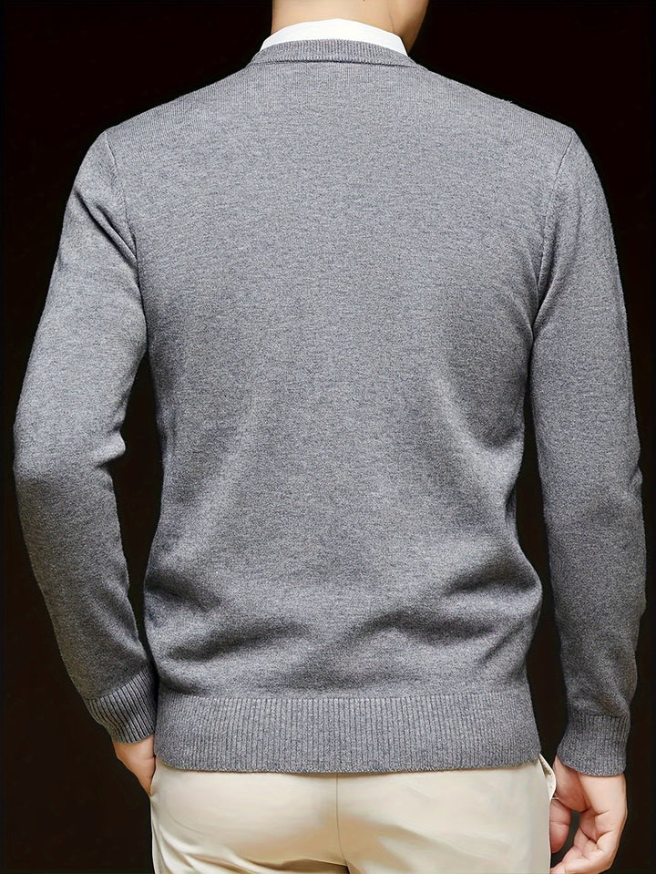 Men's Classic V-Neck Sweater