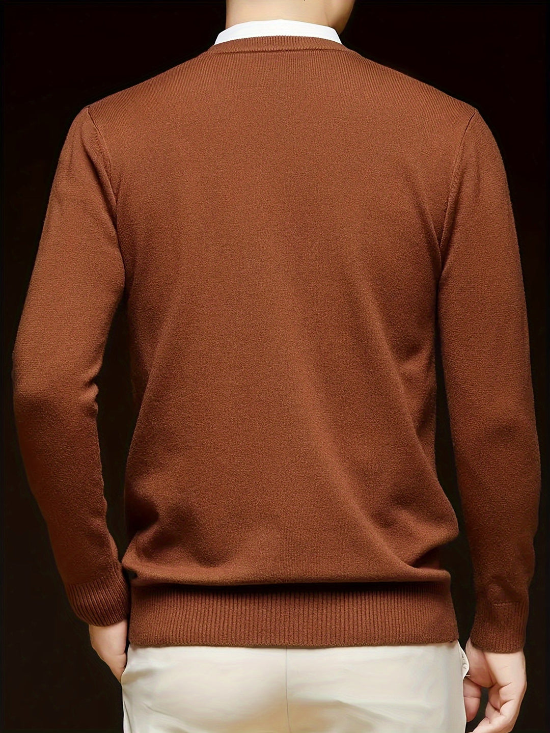 Men's Classic V-Neck Sweater