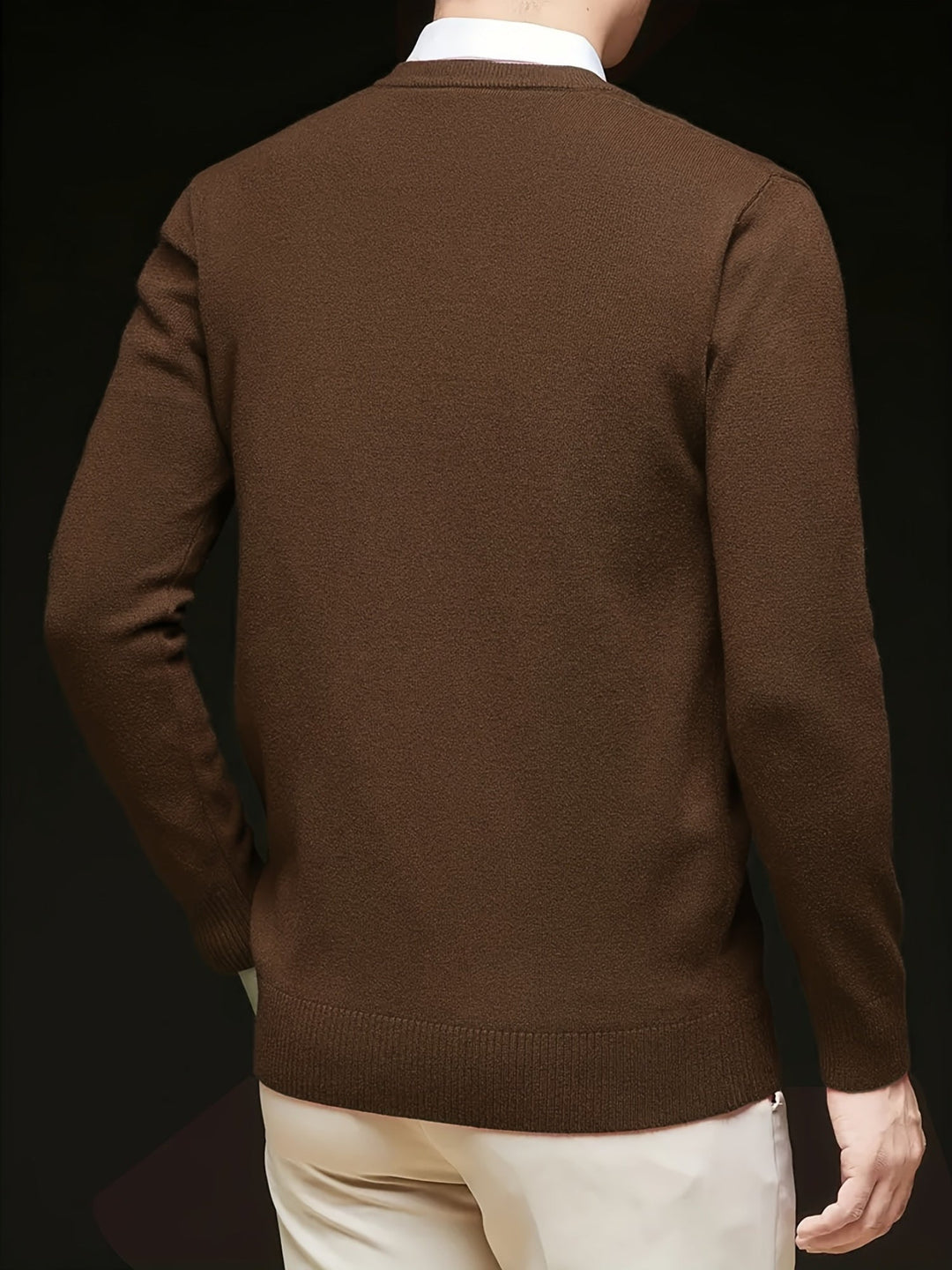 Men's Classic V-Neck Sweater