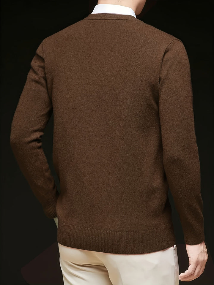 Men's Classic V-Neck Sweater