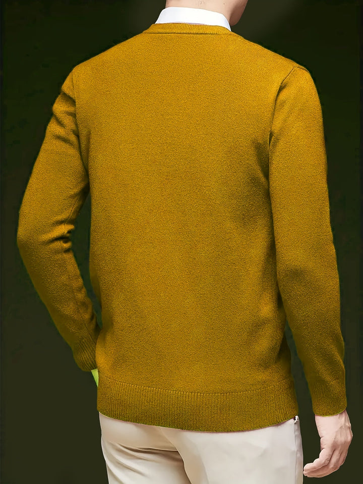 Men's Classic V-Neck Sweater