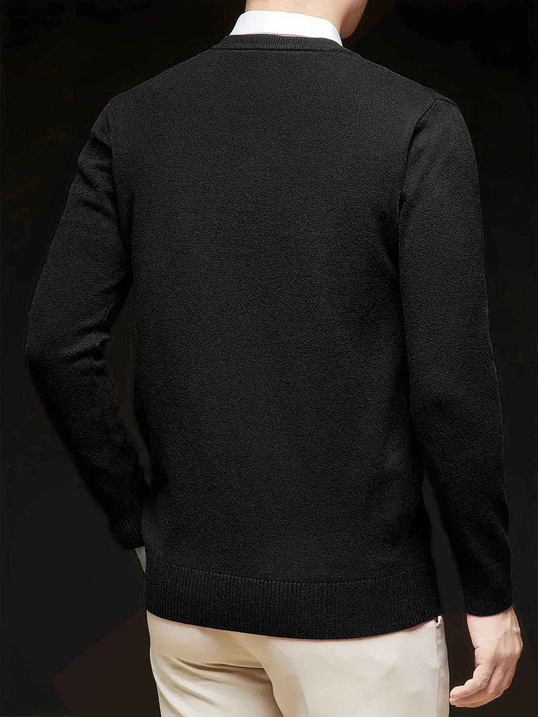 Men's Classic V-Neck Sweater