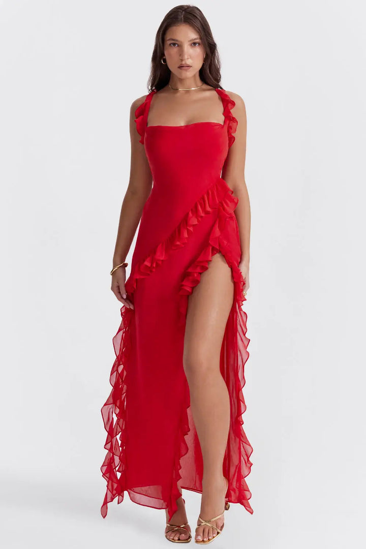 Katja | Women's Maxi Dress with Elegant Design-The Yellow Prime