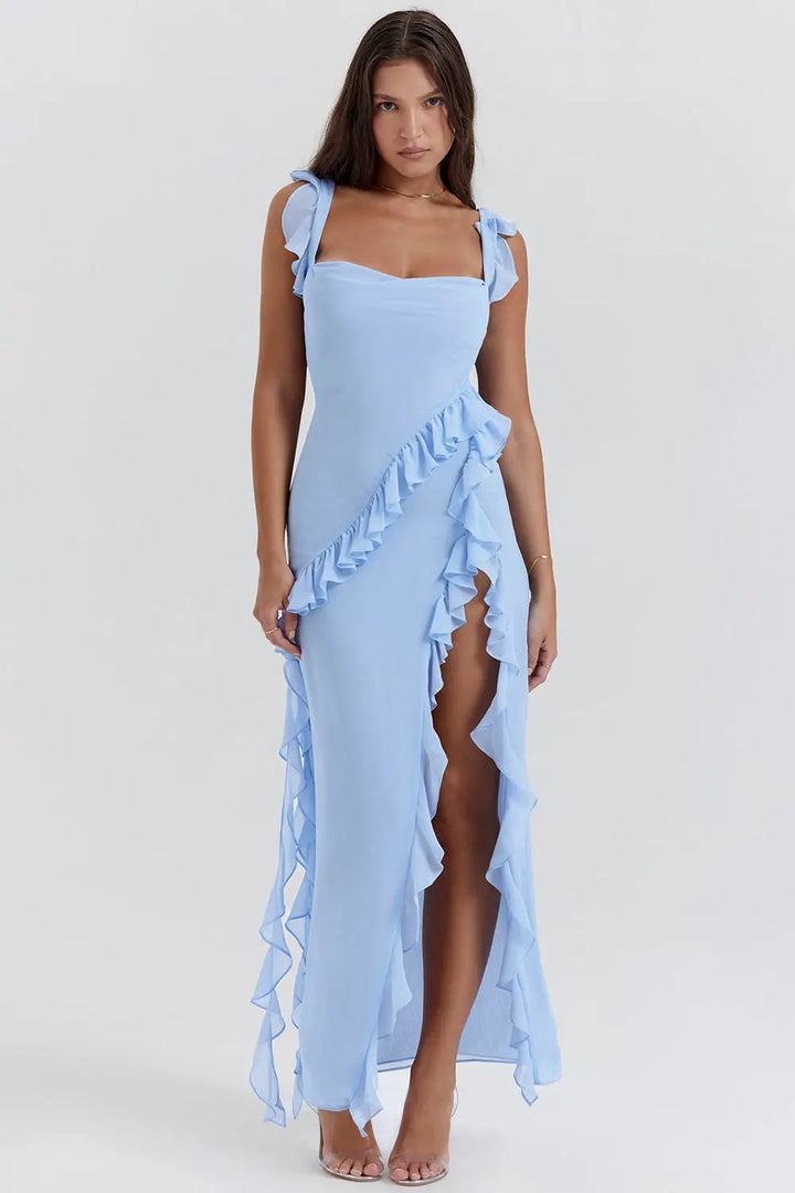 Katja | Women's Maxi Dress with Elegant Design-The Yellow Prime