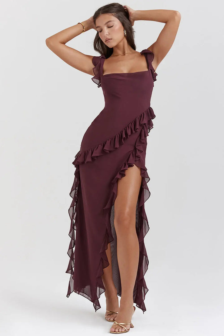Katja | Women's Maxi Dress with Elegant Design-The Yellow Prime