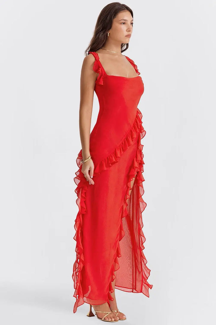 Katja | Women's Maxi Dress with Elegant Design-The Yellow Prime