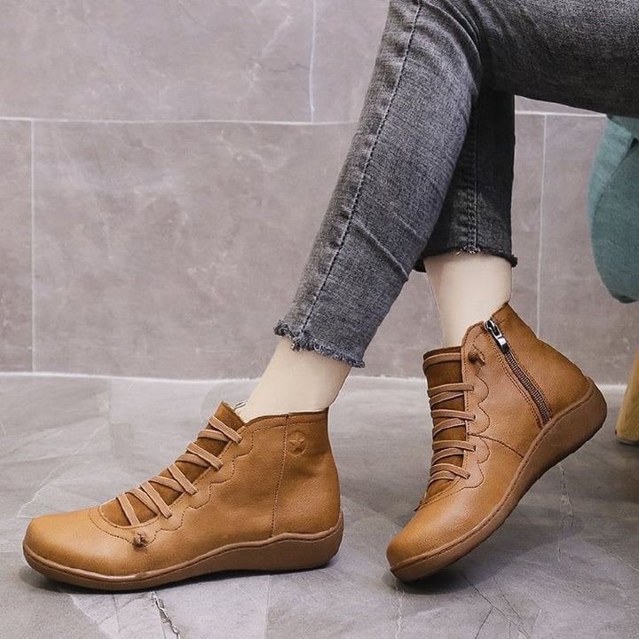 Alice | Women's Orthopedic Comfort Leather Shoes-The Yellow Prime