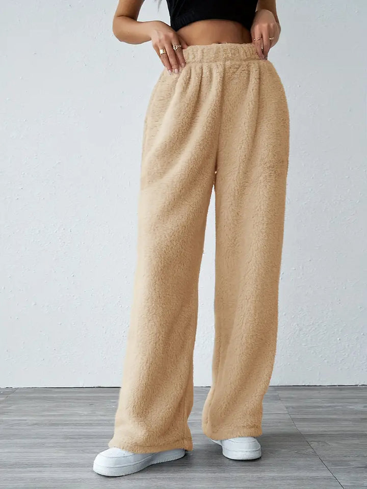 Deby | Women's Comfortable and Stylish Fleece Joggers-The Yellow Prime