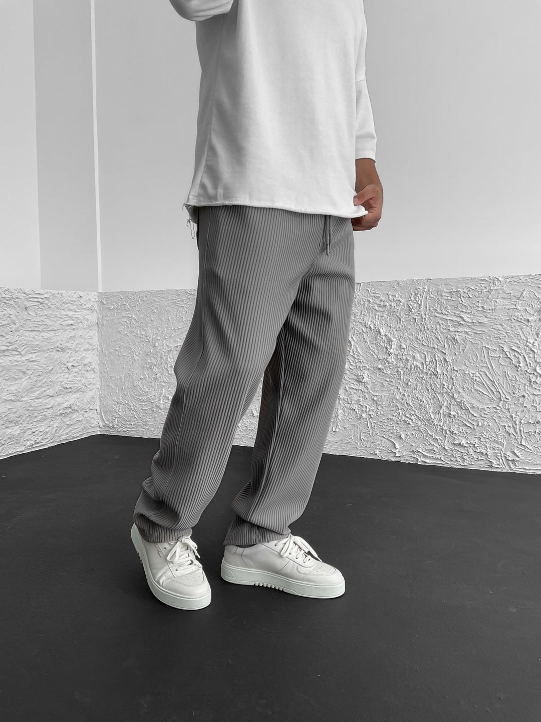 François | Men's Ribbed Spandex Comfort Pants-The Yellow Prime