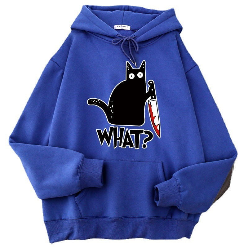 Men's Oversized Graphic Hoodie - Casual Wool Lined Pullover-The Yellow Prime