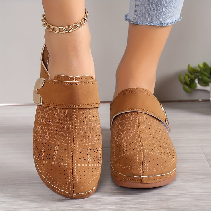 Chloe | Women's Orthopedic Comfortable House Slippers-The Yellow Prime