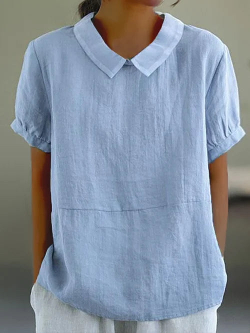 Women's Vintage Collar Blouse-The Yellow Prime
