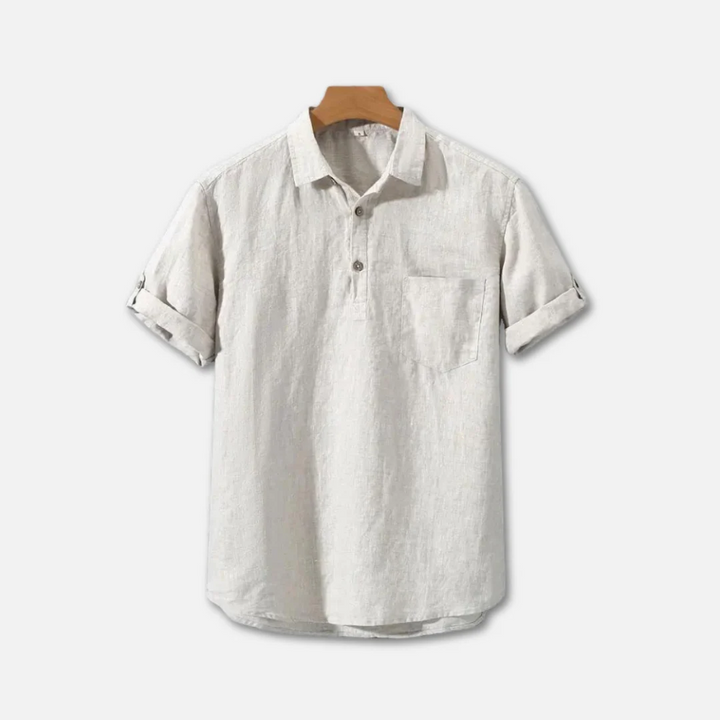 Men's Stylish Casual Polo Shirt-The Yellow Prime