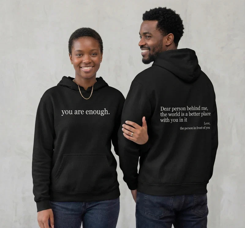 Cozy Unisex Fleece Hoodie with Graphic Print and Front Pocket