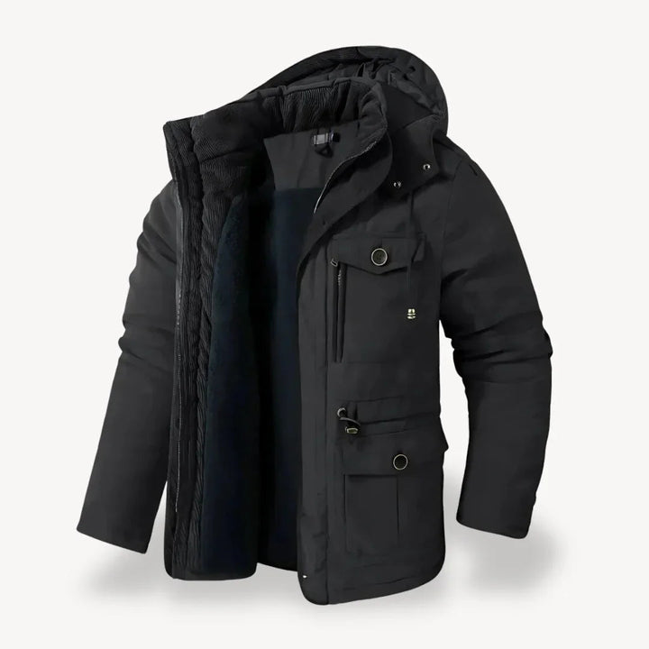 Men's Functional Heavy Winter Jacket for Cold Weather