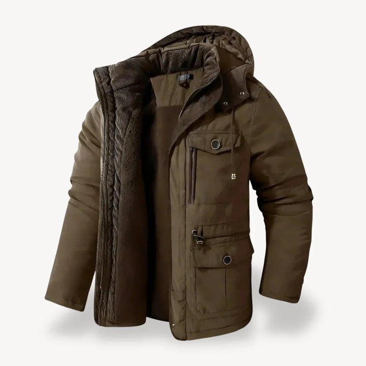 Men's Functional Heavy Winter Jacket for Cold Weather