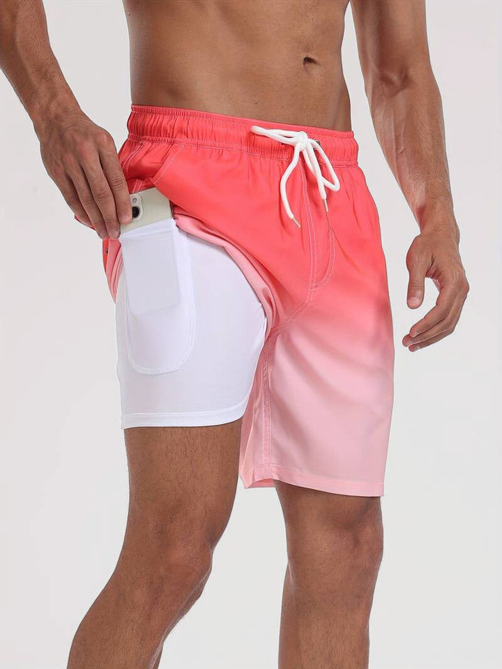 Denis | Men's Versatile 2-in-1 Swim Shorts