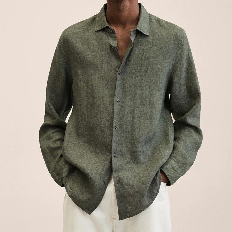 Men's Elegant Dress Shirt-The Yellow Prime