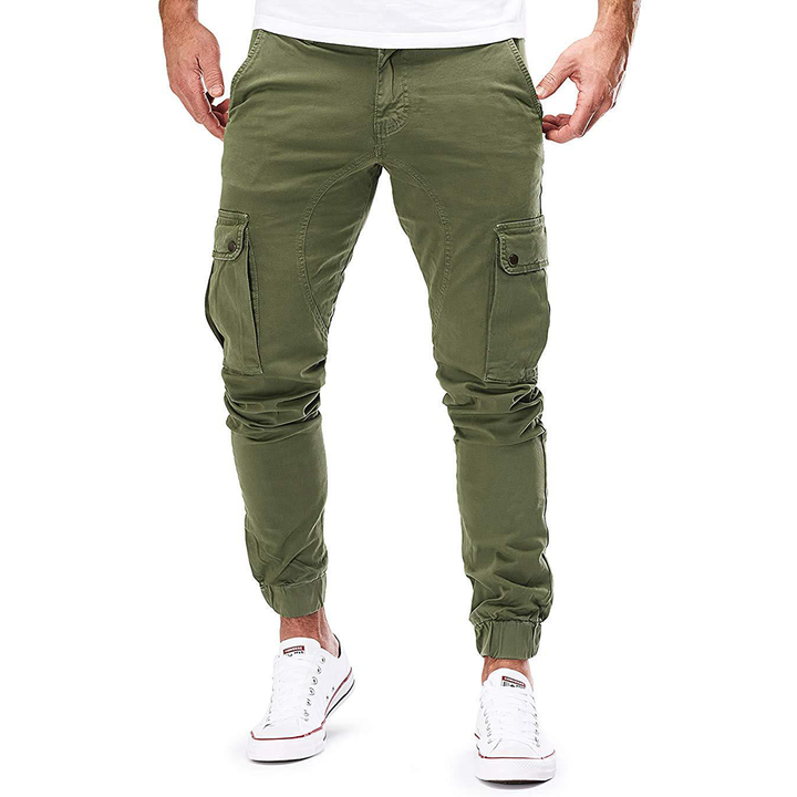 Men's Cargo Joggers for Comfortable and Stylish Casual Wear-The Yellow Prime