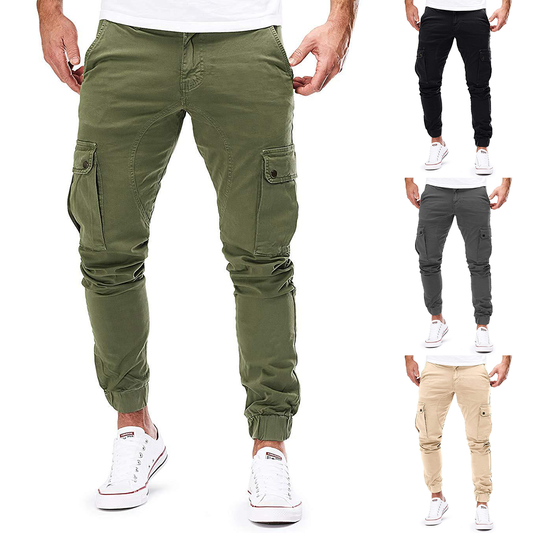 Men's Cargo Joggers for Comfortable and Stylish Casual Wear-The Yellow Prime