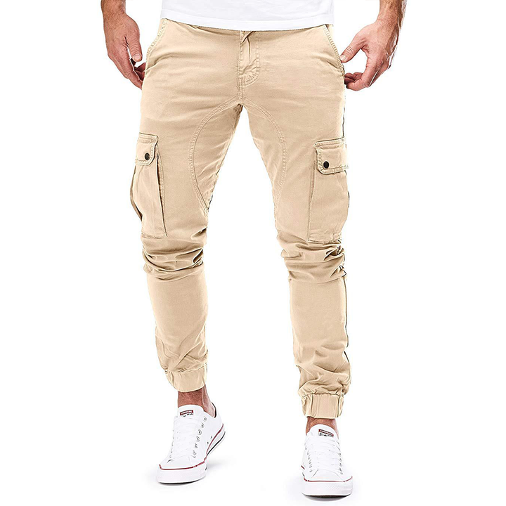 Men's Cargo Joggers for Comfortable and Stylish Casual Wear-The Yellow Prime