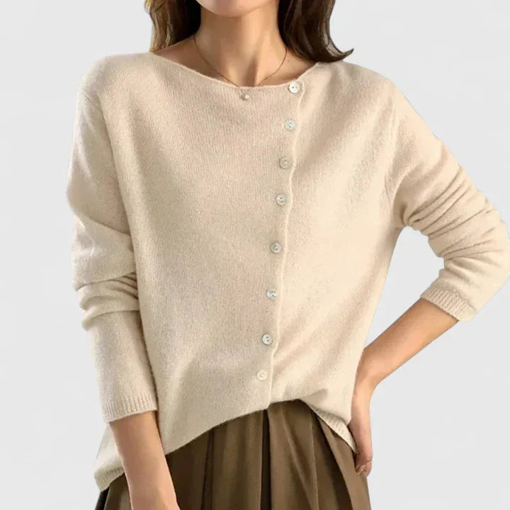 Women's Classic Cardigan for Stylish Comfort and Versatility