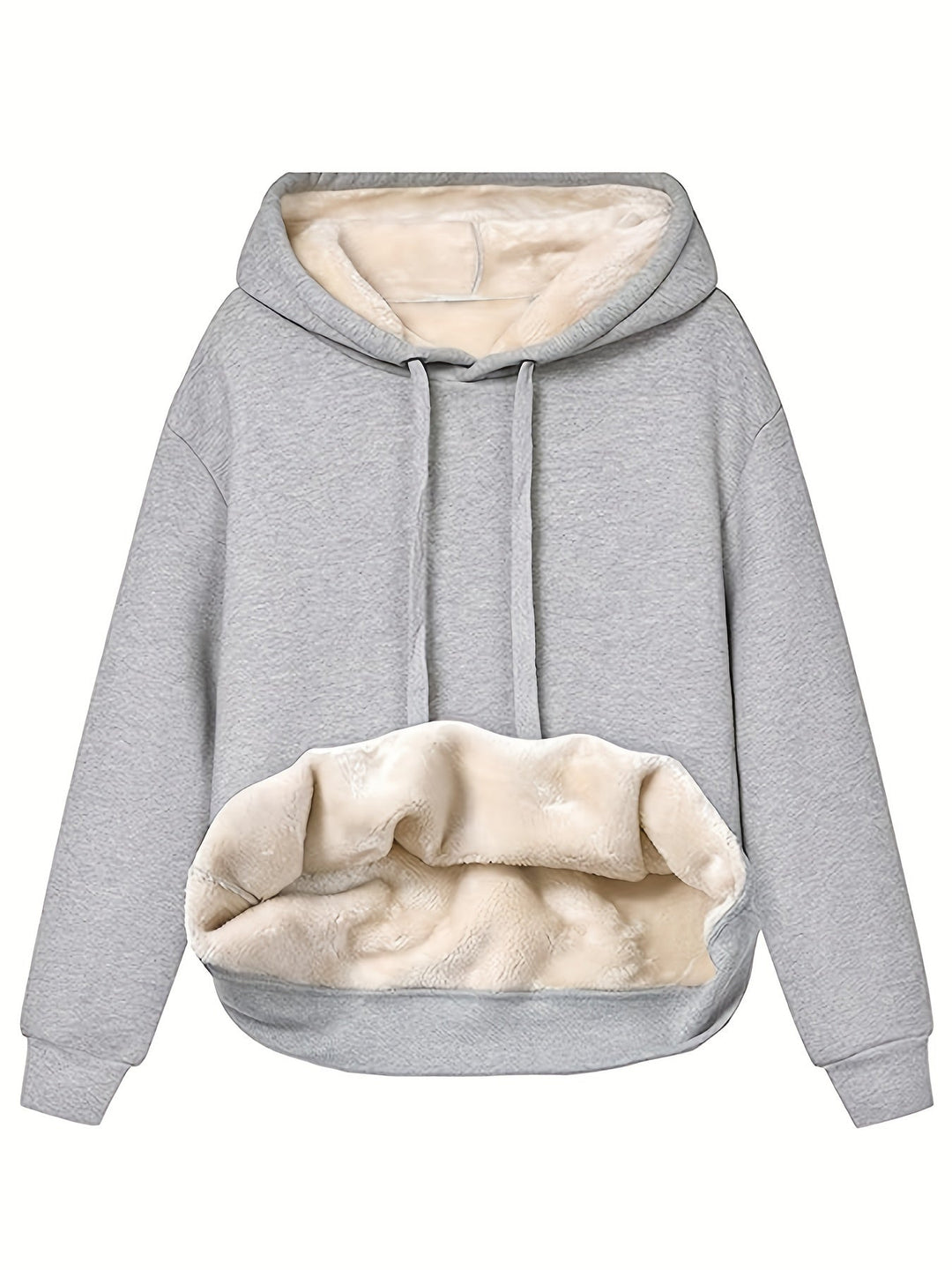 Women's Insulating Fleece Pullover Hoodie-The Yellow Prime
