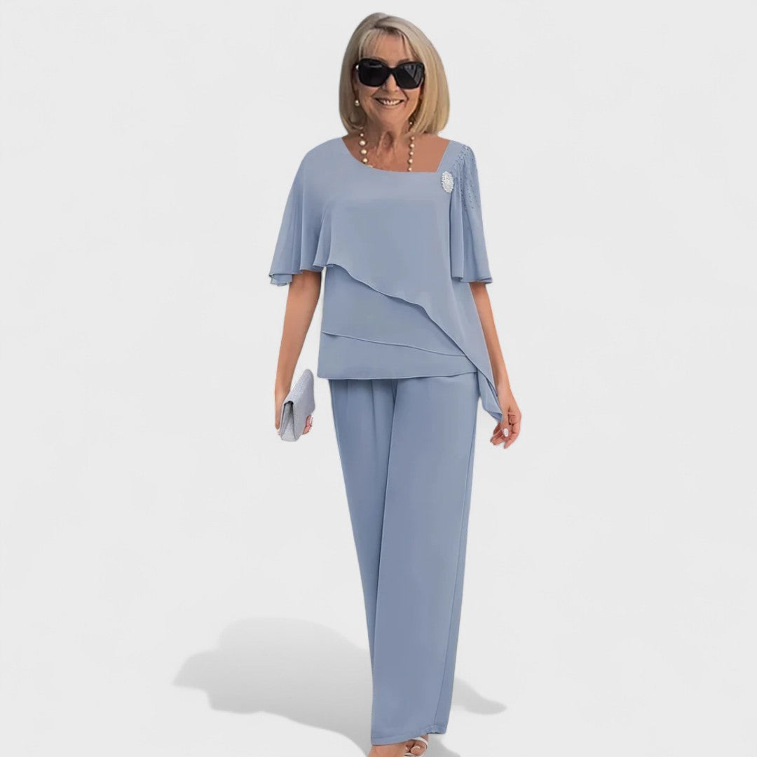 Wynonna | Women's Elegant Two-Piece Outfit-The Yellow Prime