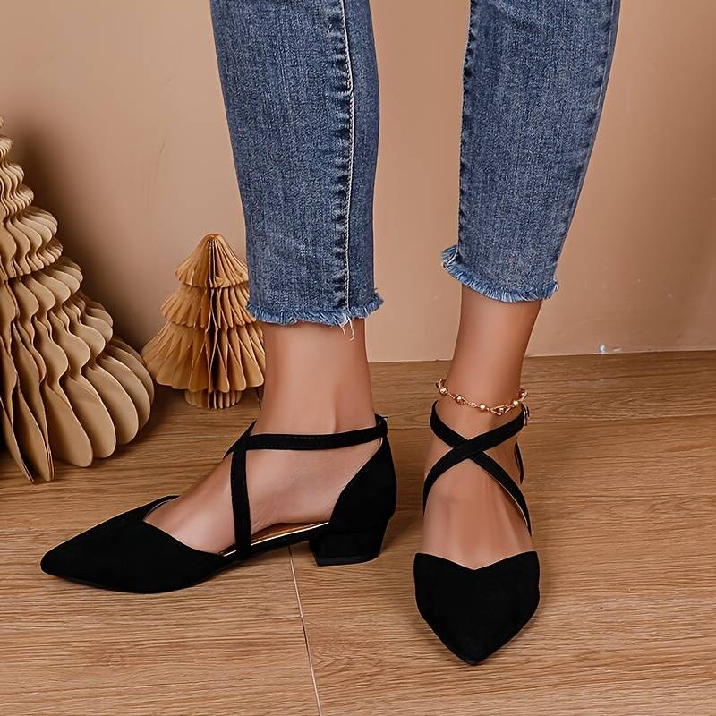 Women's Stylish Low Heel Sandals-The Yellow Prime