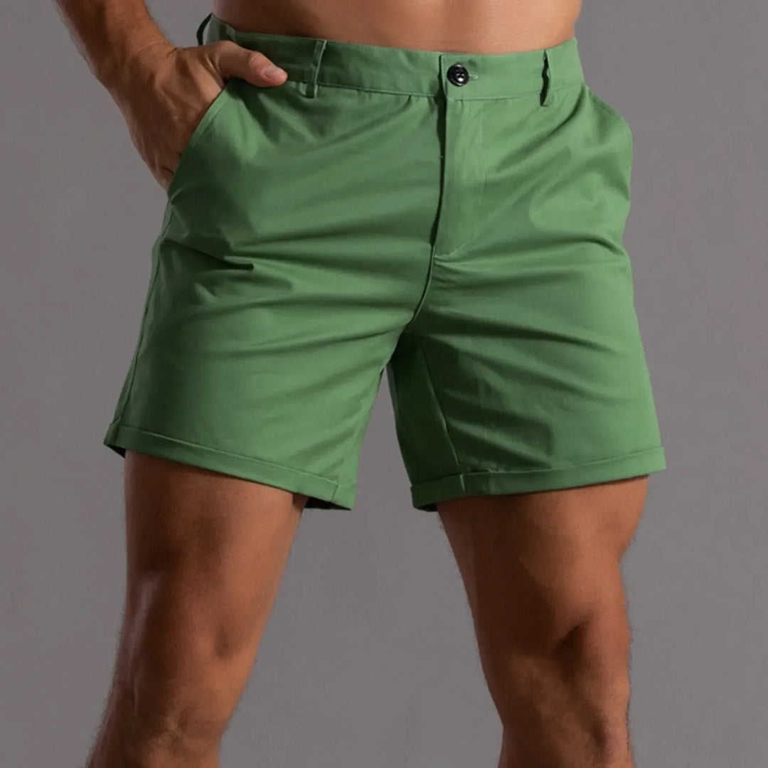 Men's Casual Classic Shorts-The Yellow Prime