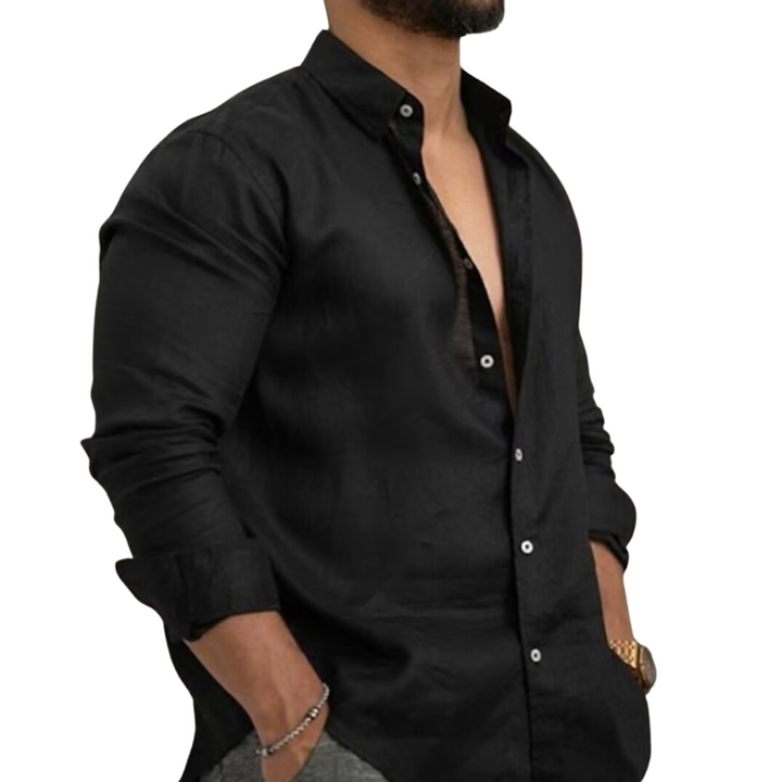 Men's Classic Casual Shirt-The Yellow Prime