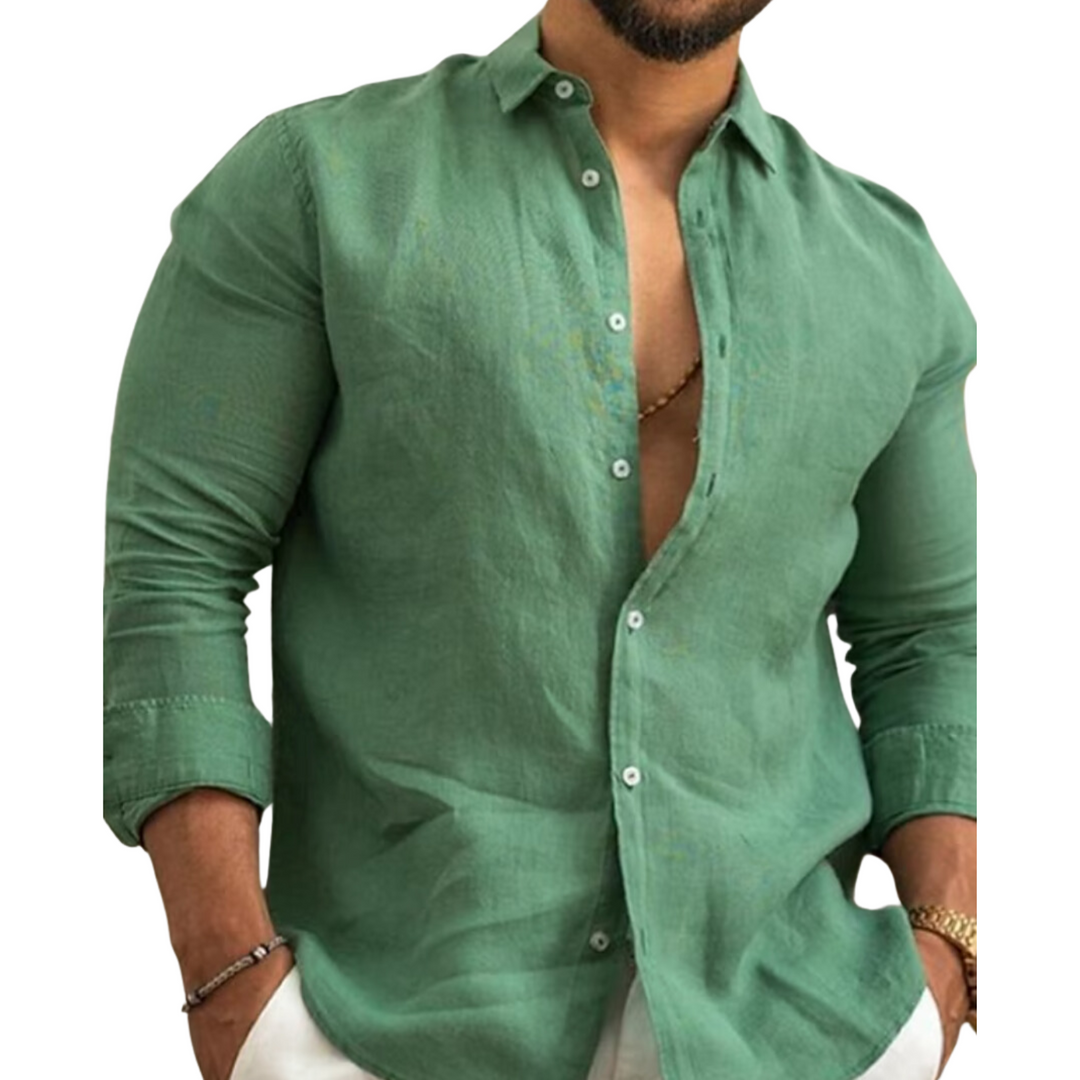 Men's Classic Casual Shirt-The Yellow Prime
