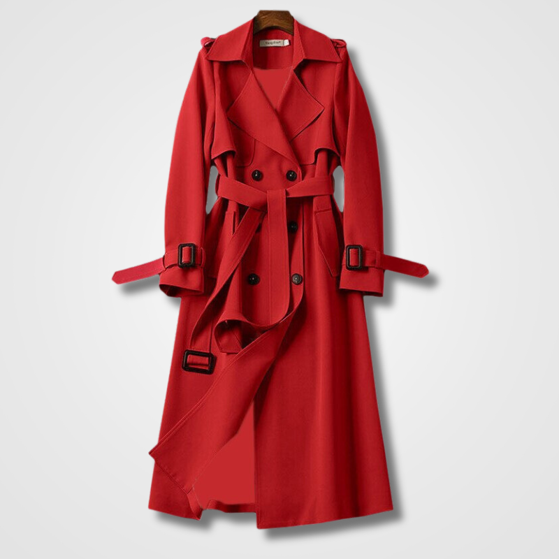 Women's Vintage Trendy Autumn Trench Coat