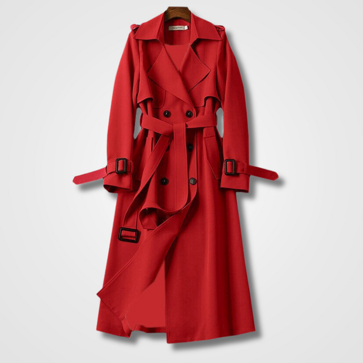 Women's Vintage Trendy Autumn Trench Coat