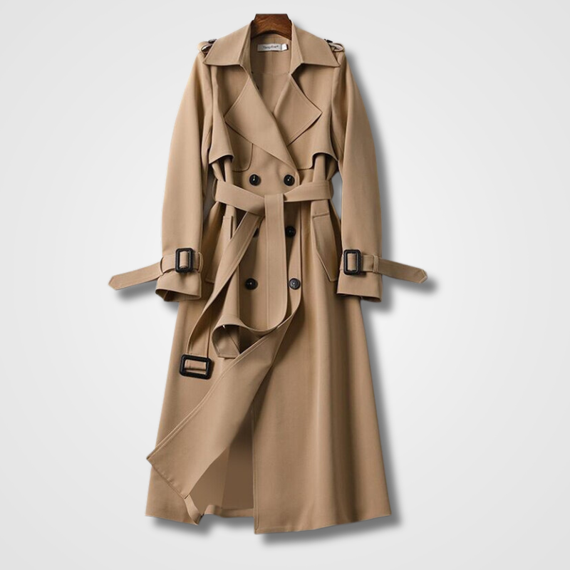 Women's Vintage Trendy Autumn Trench Coat