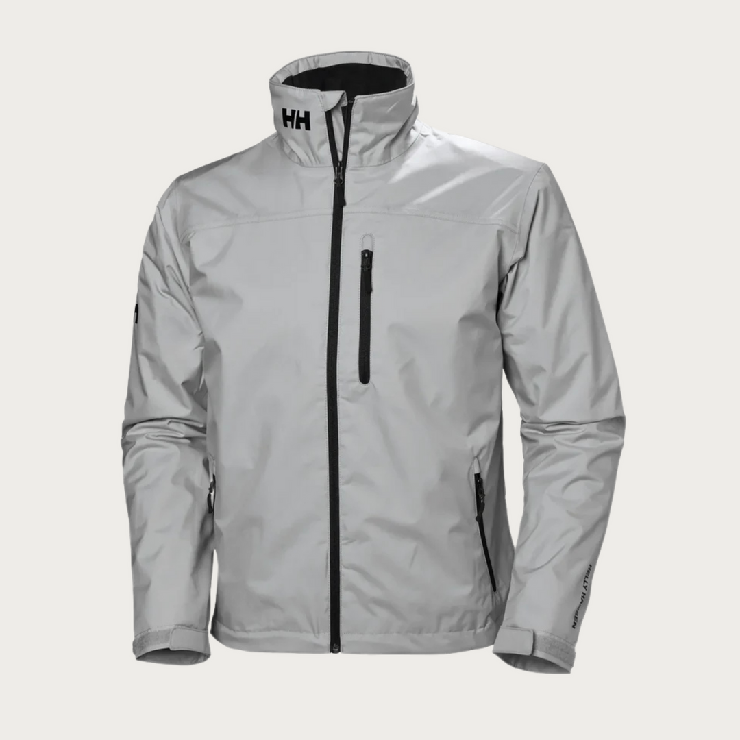 Men's Waterproof Autumn Jacket with Hood & Adjustable Sleeves