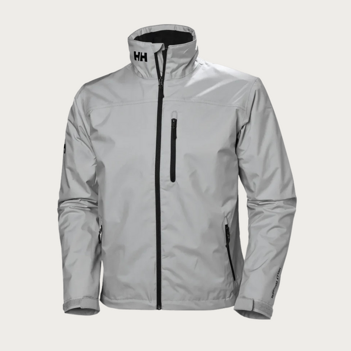Men's Waterproof Autumn Jacket with Hood & Adjustable Sleeves
