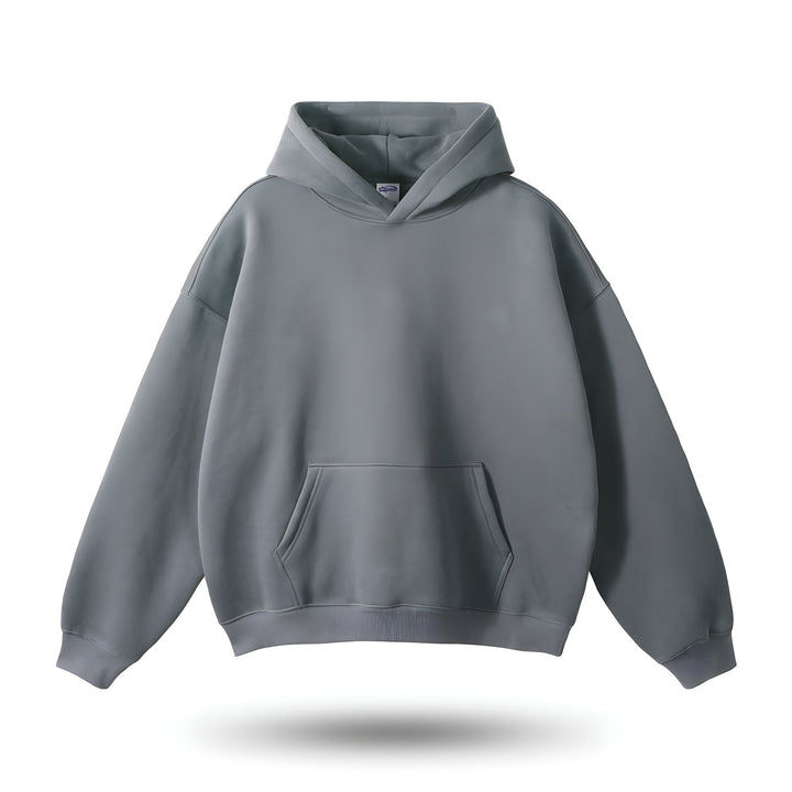 Women's Oversized Cotton Hoodie - Drop Shoulder for Everyday Wear-The Yellow Prime
