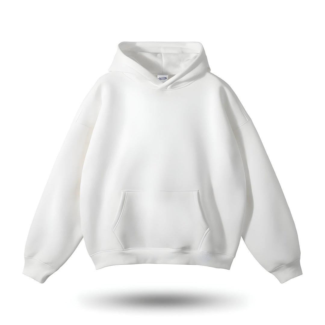 Women's Oversized Cotton Hoodie - Drop Shoulder for Everyday Wear-The Yellow Prime