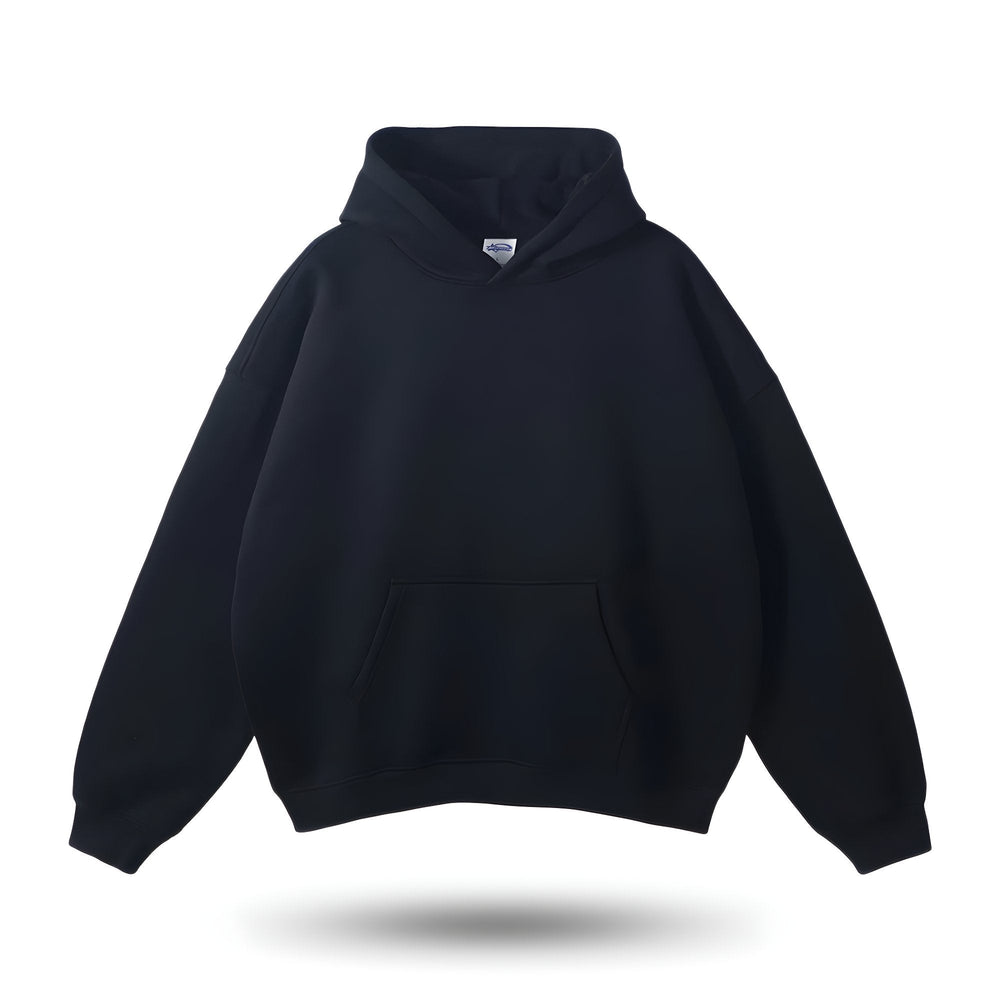 Women's Oversized Cotton Hoodie - Drop Shoulder for Everyday Wear-The Yellow Prime