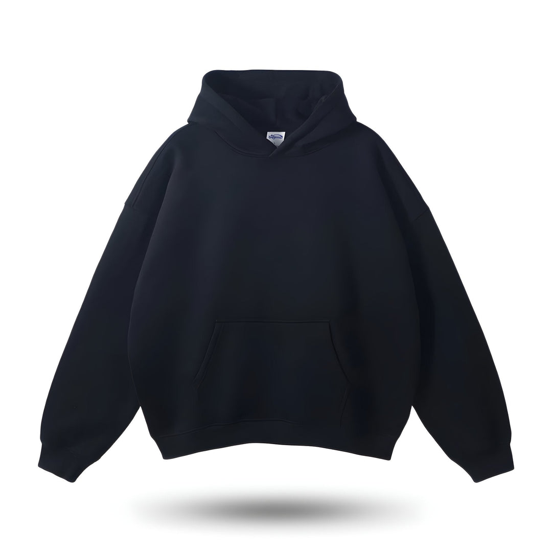 Women's Oversized Cotton Hoodie - Drop Shoulder for Everyday Wear-The Yellow Prime