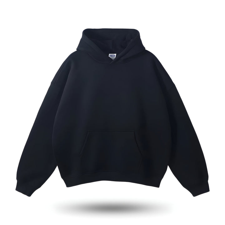 Women's Oversized Cotton Hoodie - Drop Shoulder for Everyday Wear-The Yellow Prime