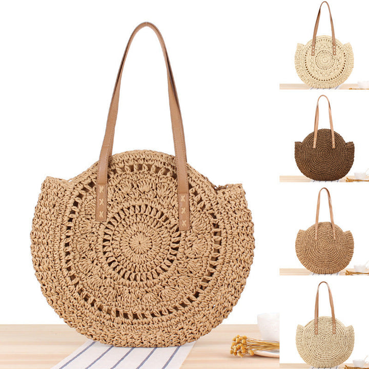 Chelsea | Women's Stylish Handcrafted Straw Handbag-The Yellow Prime
