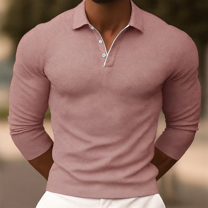 Men's Stylish Smart Casual Polo Shirt-The Yellow Prime