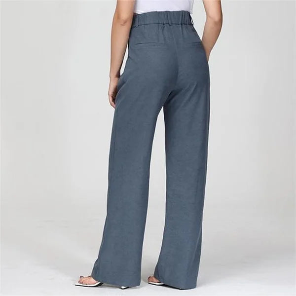 Verna | Women's Trendy Wide Leg Pants for Casual Style-The Yellow Prime