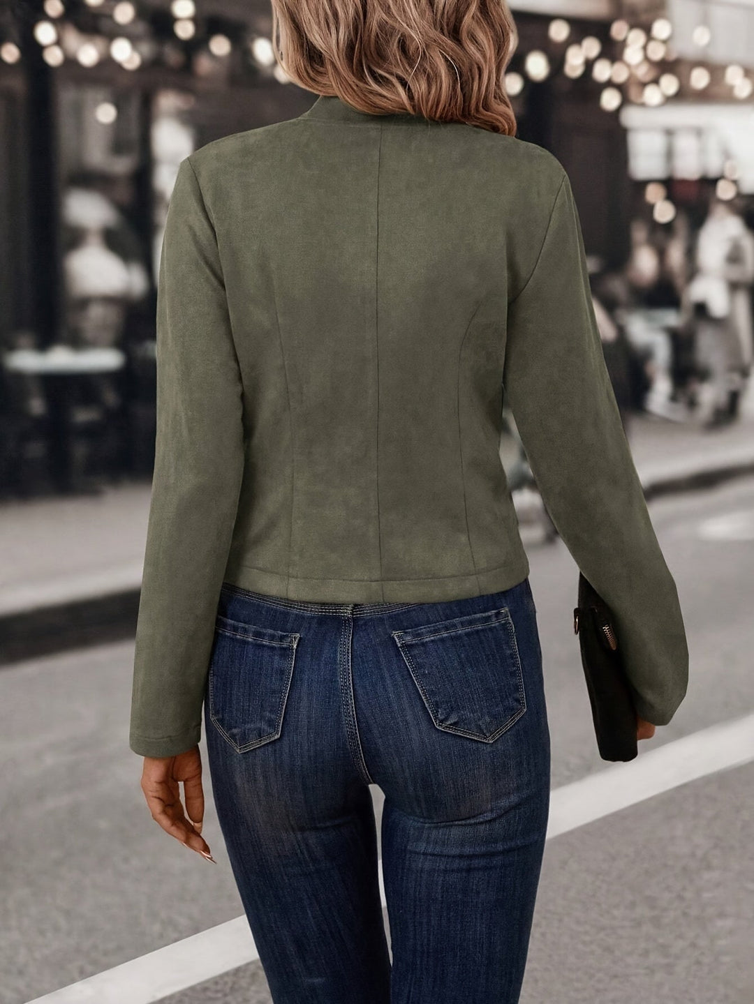 Doris | Women's Stylish Double-Sided Open Front Jacket