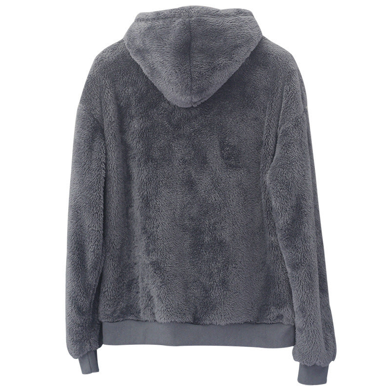 Men's Soft Relaxed Pullover Hoodie - Double Velvet for Winter-The Yellow Prime