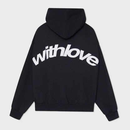 Sudadera con capucha extragrande para mujer, corta y de mezcla de algodón y poliéster