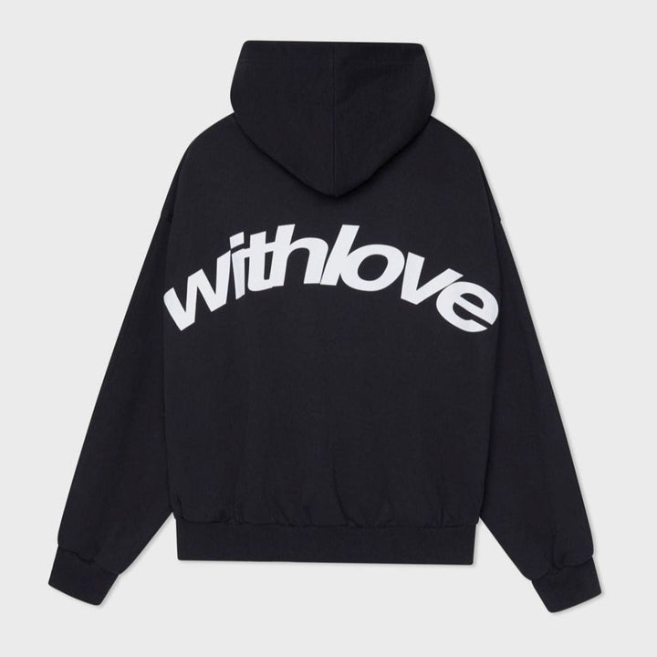 Women's Oversized Cropped Cotton-Polyester Blend Hoodie