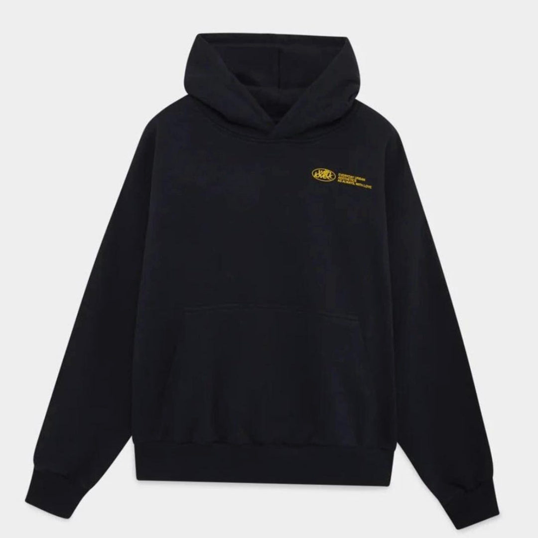 Women's Oversized Cropped Cotton-Polyester Blend Hoodie